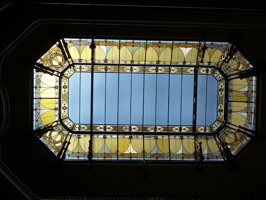 Skylight, centro cultural banco do brasil, são paulo, architecture, HD wallpaper