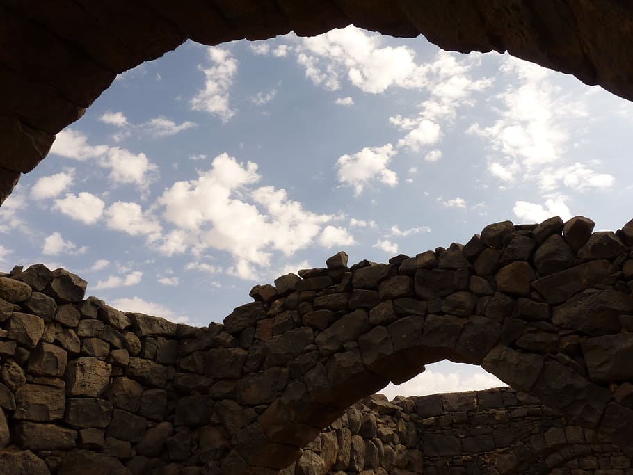 Qasr Azraq, Azraq, Jordan, Holiday, travel, middle east, ruin HD wallpaper
