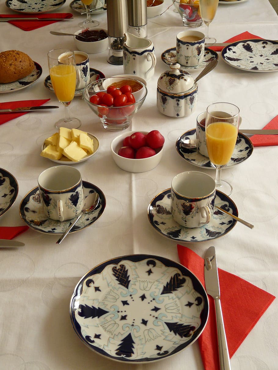Table, Cover, Board, Eat, Cup, Plate, food and drink, drinking glass HD wallpaper