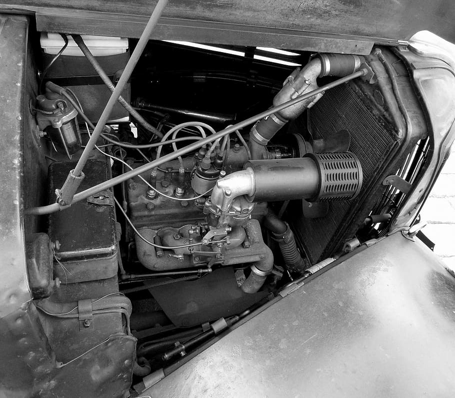 monument technology, engine, auto, retro, antique auto, metal HD wallpaper