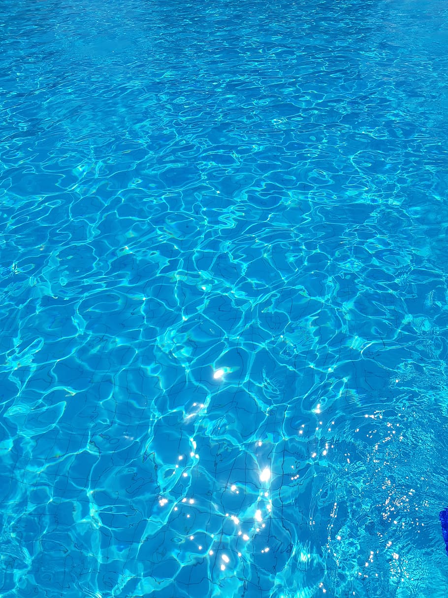 water, pool, blue, full frame, nature, waterfront, backgrounds HD wallpaper