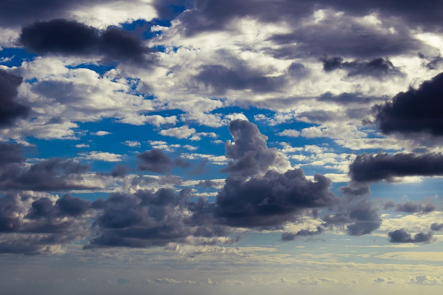 clouds, sky, nature, weather, autumn, cloudy, cloudscape, atmosphere HD wallpaper