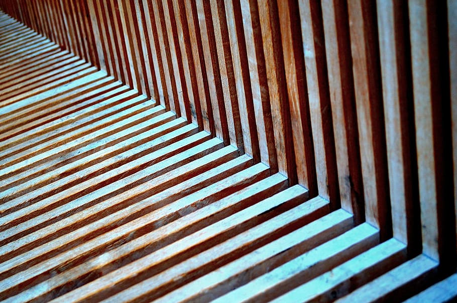 Wood, Boards, Laths, Background, Bench, material, natural, striped HD wallpaper