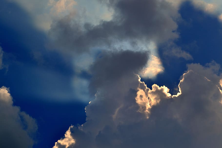 sky, light, cloudy, miracle, dramatic, beauty, beautiful, nature HD wallpaper