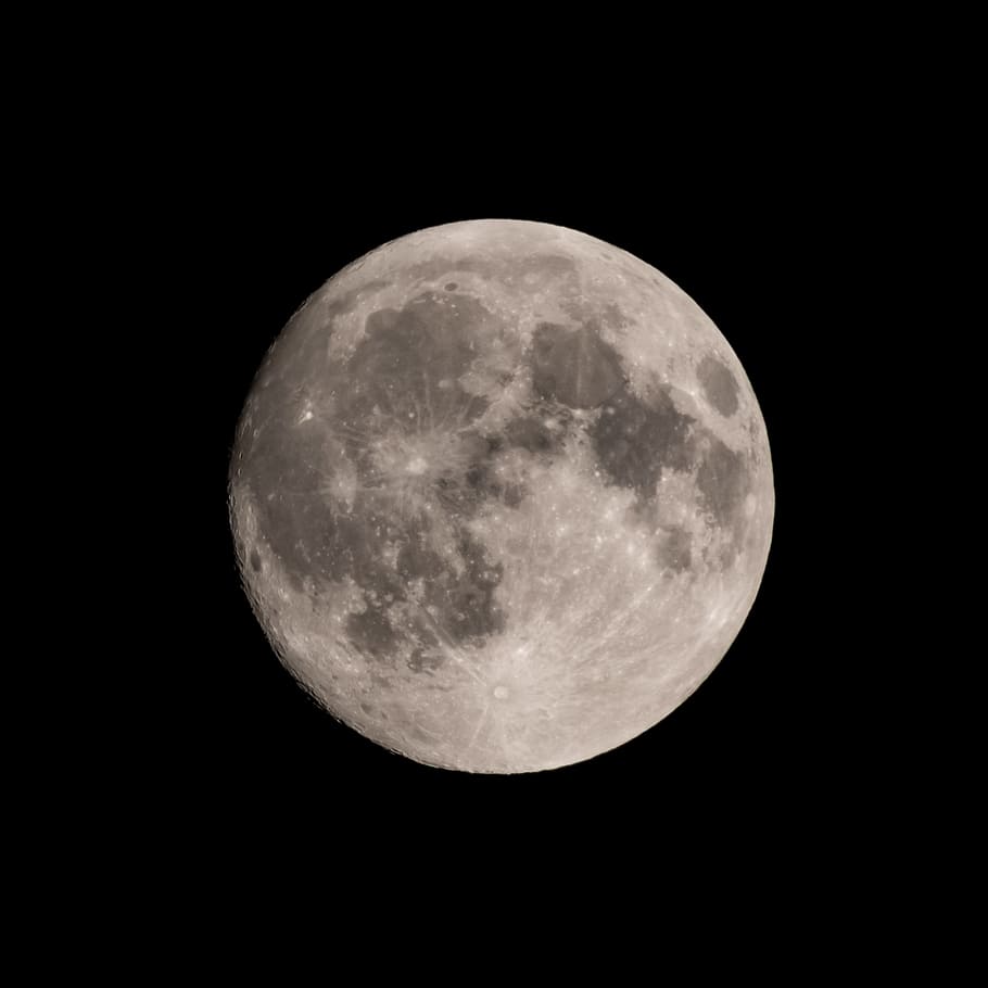 moon, space, science, astronomy, night, sky, moon surface, planetary moon HD wallpaper