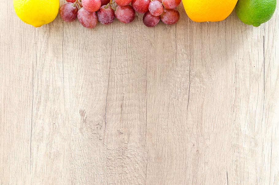 assorted fruits, wood, background, food, table, healthy, wooden