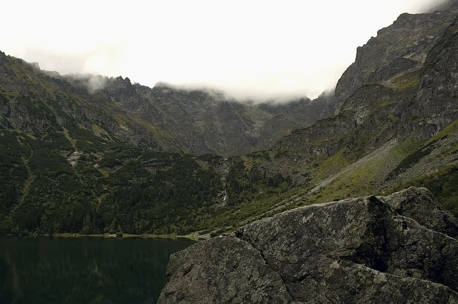 nature, lake, mountain, water, travel, landscape, morskie oko, HD wallpaper