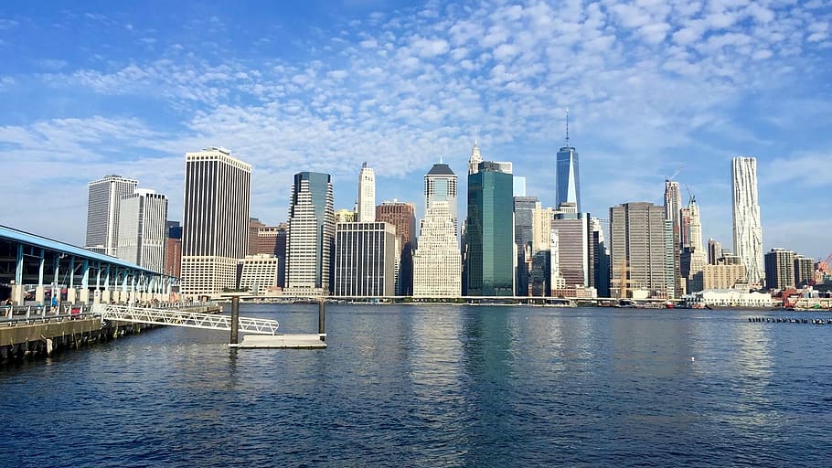 view, lower, manhattan, urban Skyline, skyscraper, cityscape HD wallpaper