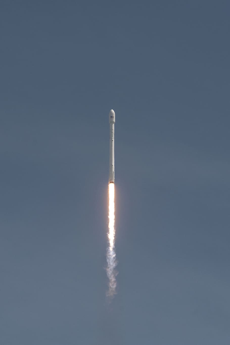 missile launching, rocket launch, spacex, lift-off, flames, propulsion