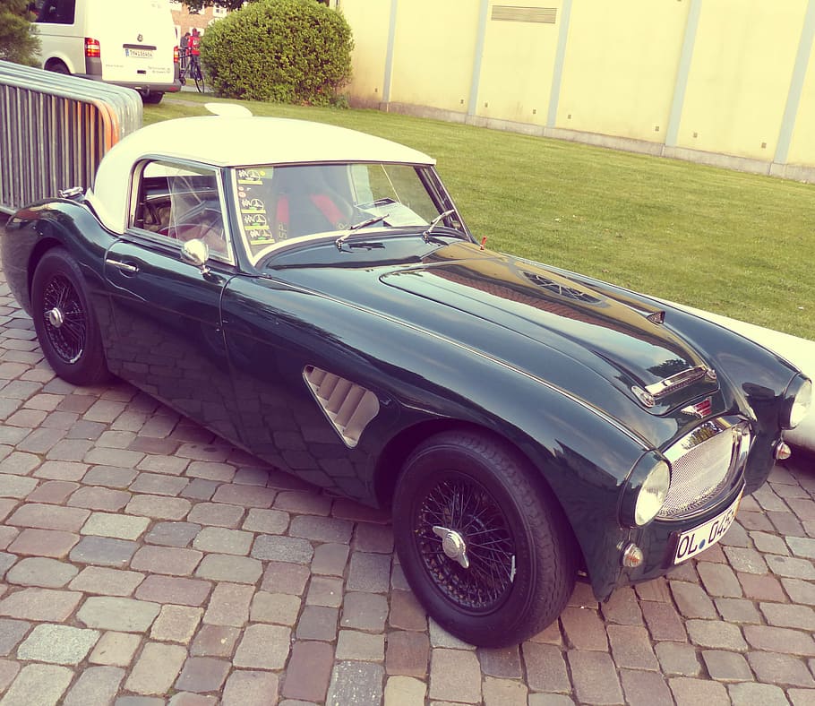 oldtimer, racing car, automotive, vehicle, classic, rally, sports car HD wallpaper