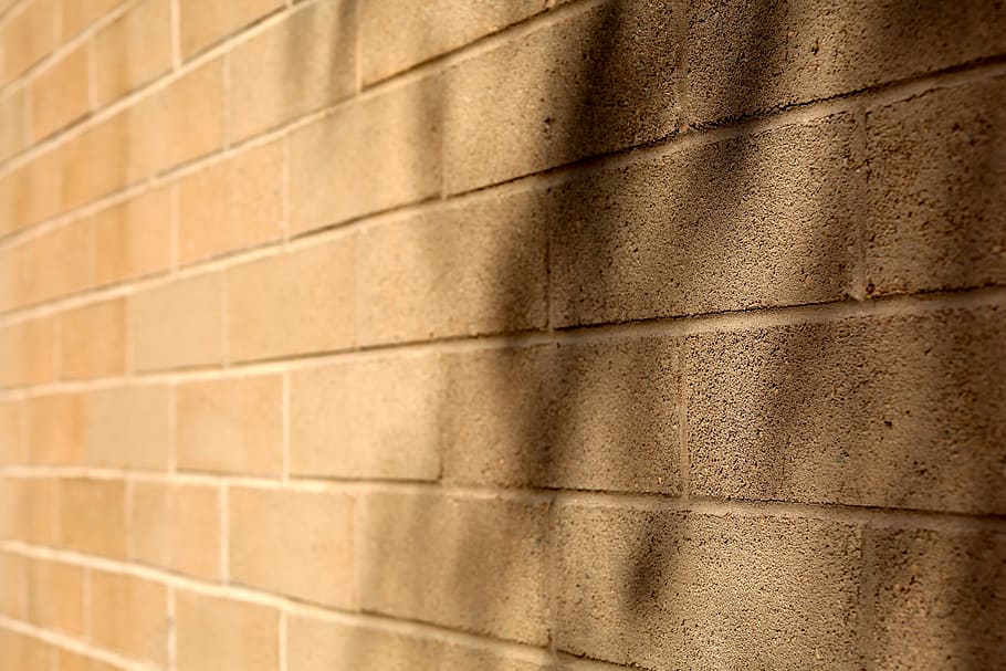 brown bricked wall, brickwall, building, brickwork, wall of bricks, HD wallpaper
