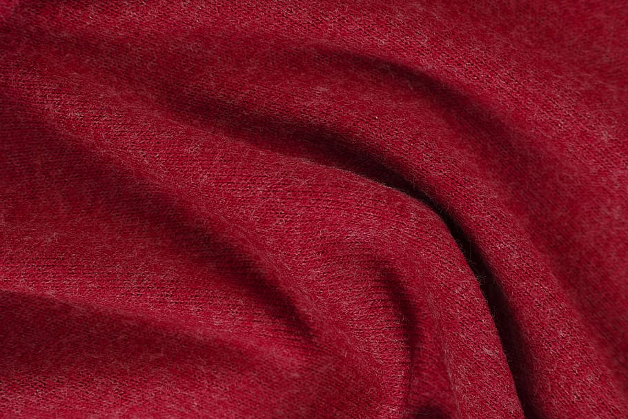 red textile, fabric, abstract, background, abstract pattern, horizontal, HD wallpaper