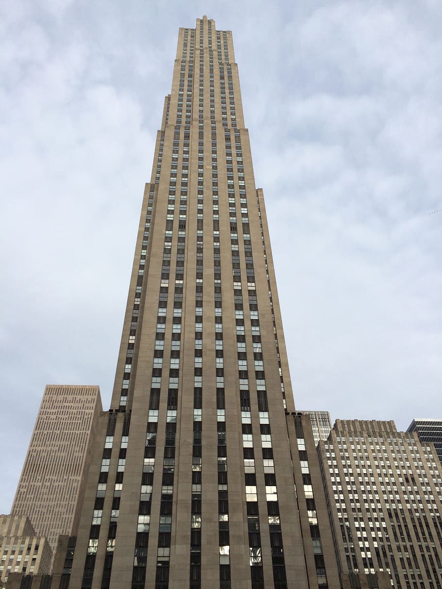 New York, Perspective, Skyscraper, built Structure, architecture HD wallpaper
