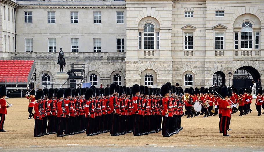 london, guards, england, buckingham, english, man, military