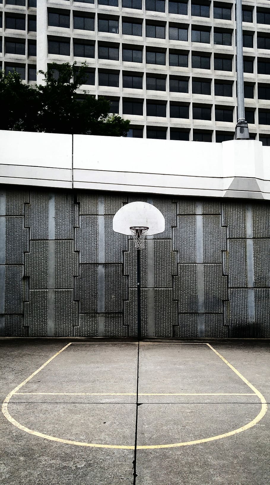 HD wallpaper: Urban basketball court, gray and black basketball hoop,  wallpaper | Wallpaper Flare