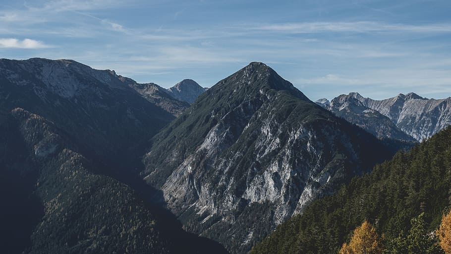 landscape, mountain range, mountains, nature, outdoors, rocky mountains HD wallpaper
