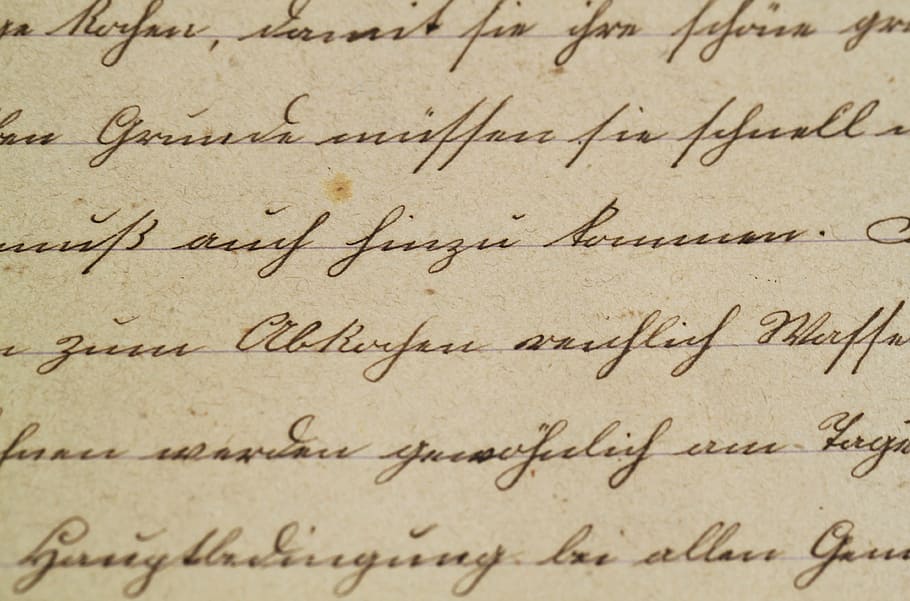 cursive penmanship, texture, handwriting, sütterlin, vintage HD wallpaper