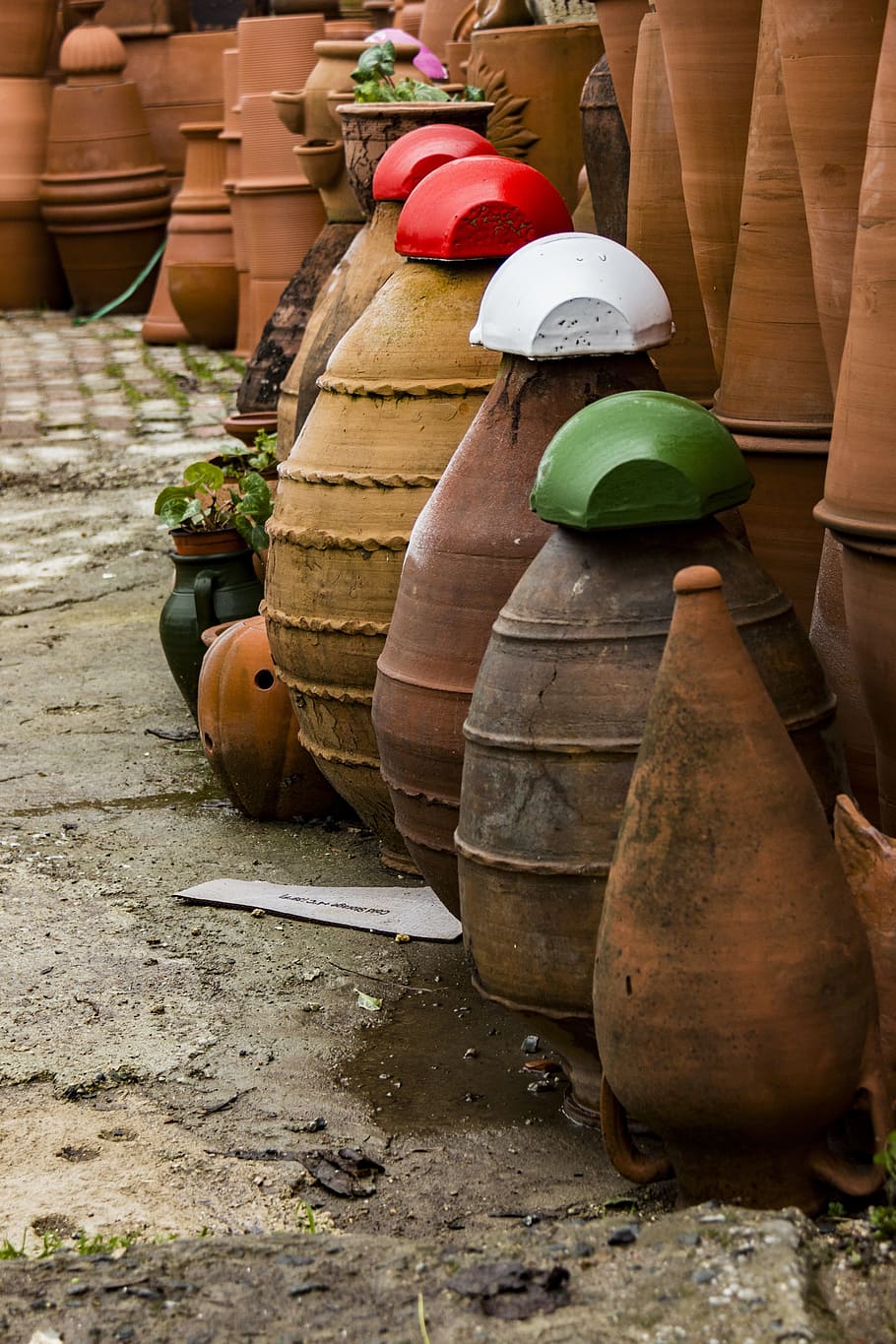 Cube, Helmet, Pot, terry, barrel, pottery, cultures, container HD wallpaper