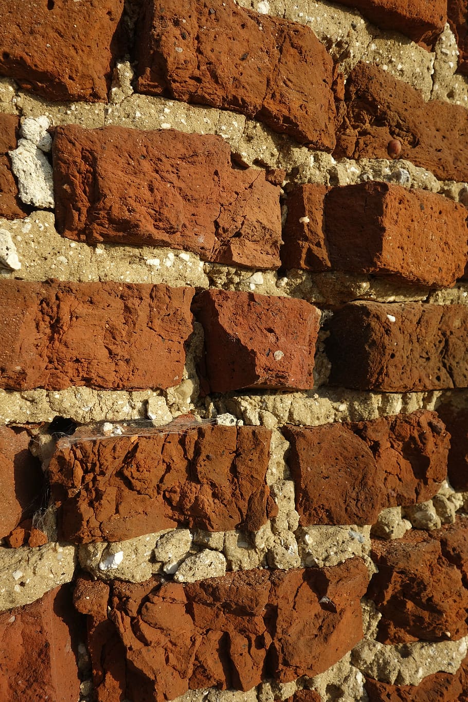 texture, wall, brick, full frame, backgrounds, brick wall, wall - building feature HD wallpaper