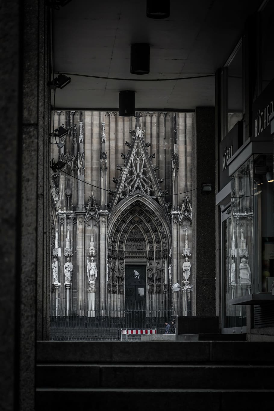 church, cologne, trap, by walking, gang, architecture, history, HD wallpaper