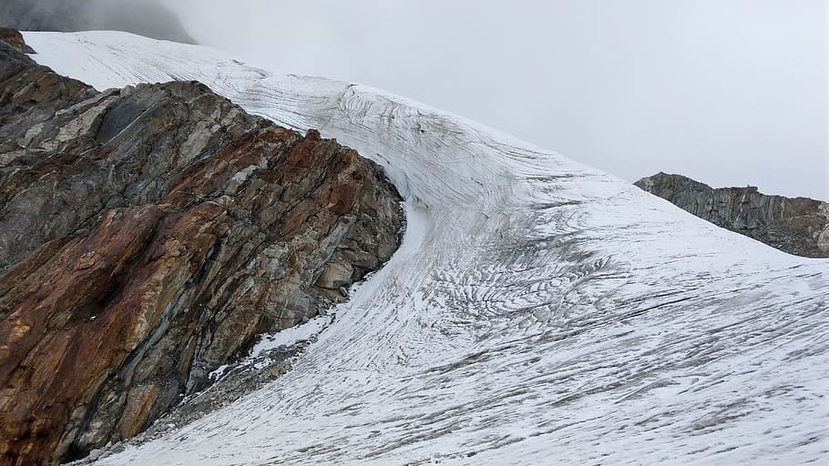 snow, nepal, mountain, cold temperature, winter, environment HD wallpaper