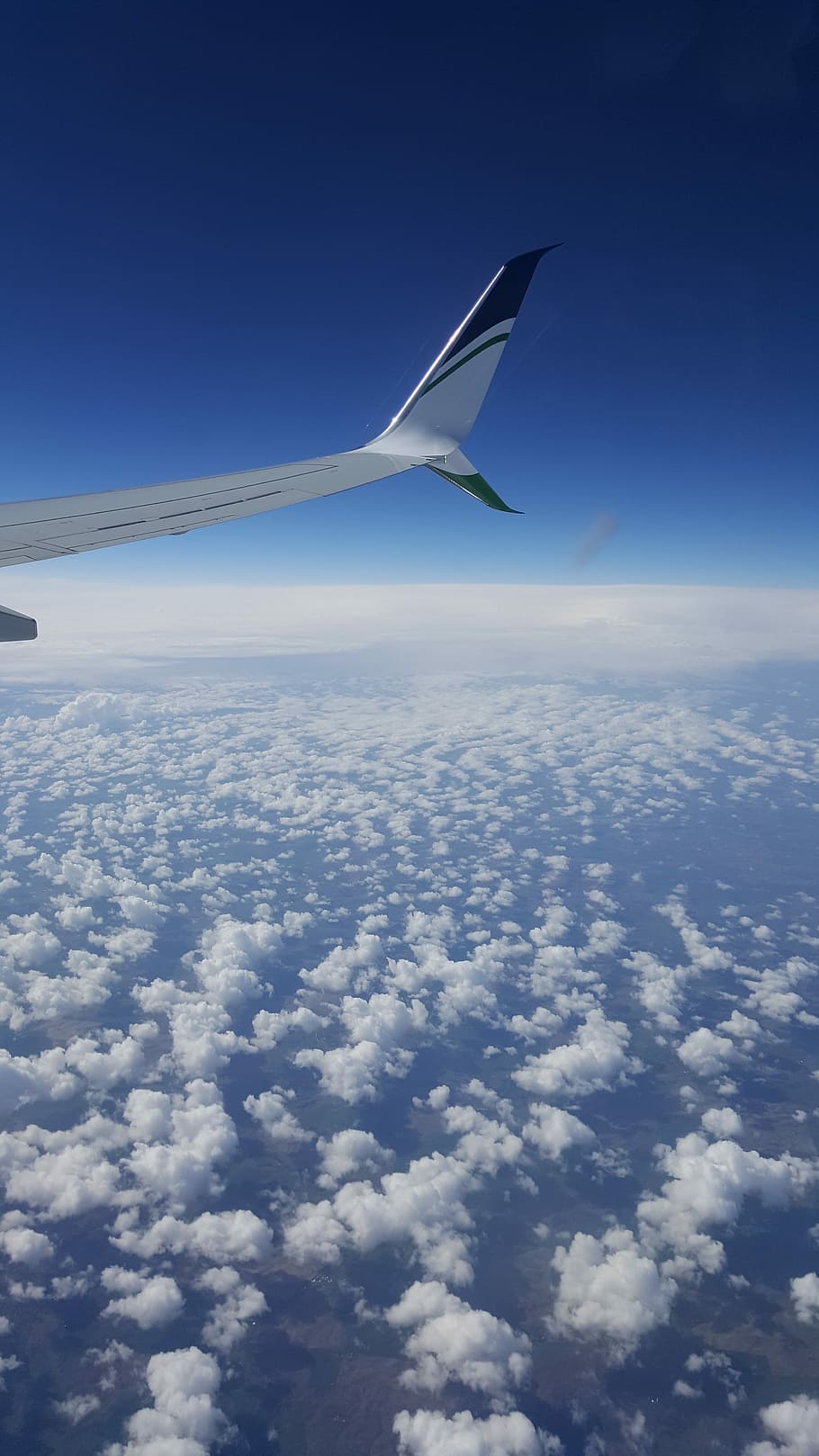 Plane, Clouds, View, Flight, Airplane, travel, aircraft, jet HD wallpaper