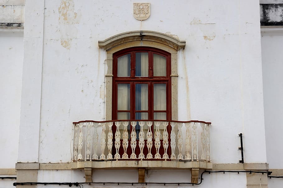 window, old, old window, facade, historically, weathered, wood HD wallpaper