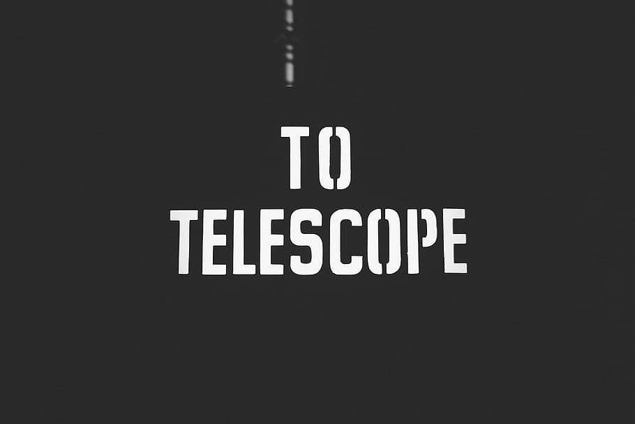 telescope, typography, vector, symbol, illustration, sign, computer Graphic HD wallpaper