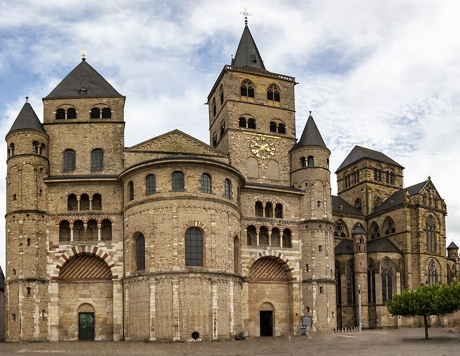 trier, dom, church, trier cathedral, house of worship, old