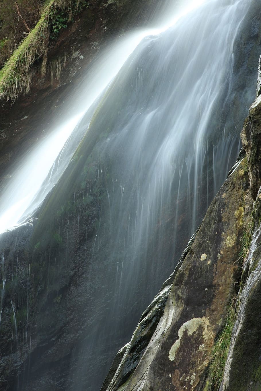waterfall, nature, stream, river, scenics - nature, motion HD wallpaper