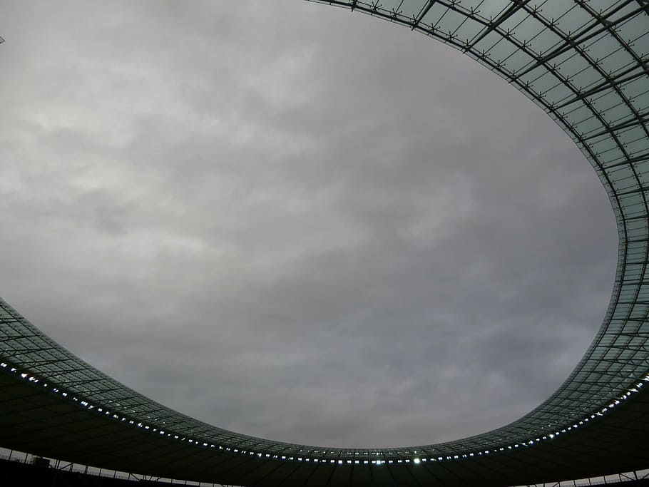 architecture, olympic stadium, building, roof, built structure HD wallpaper