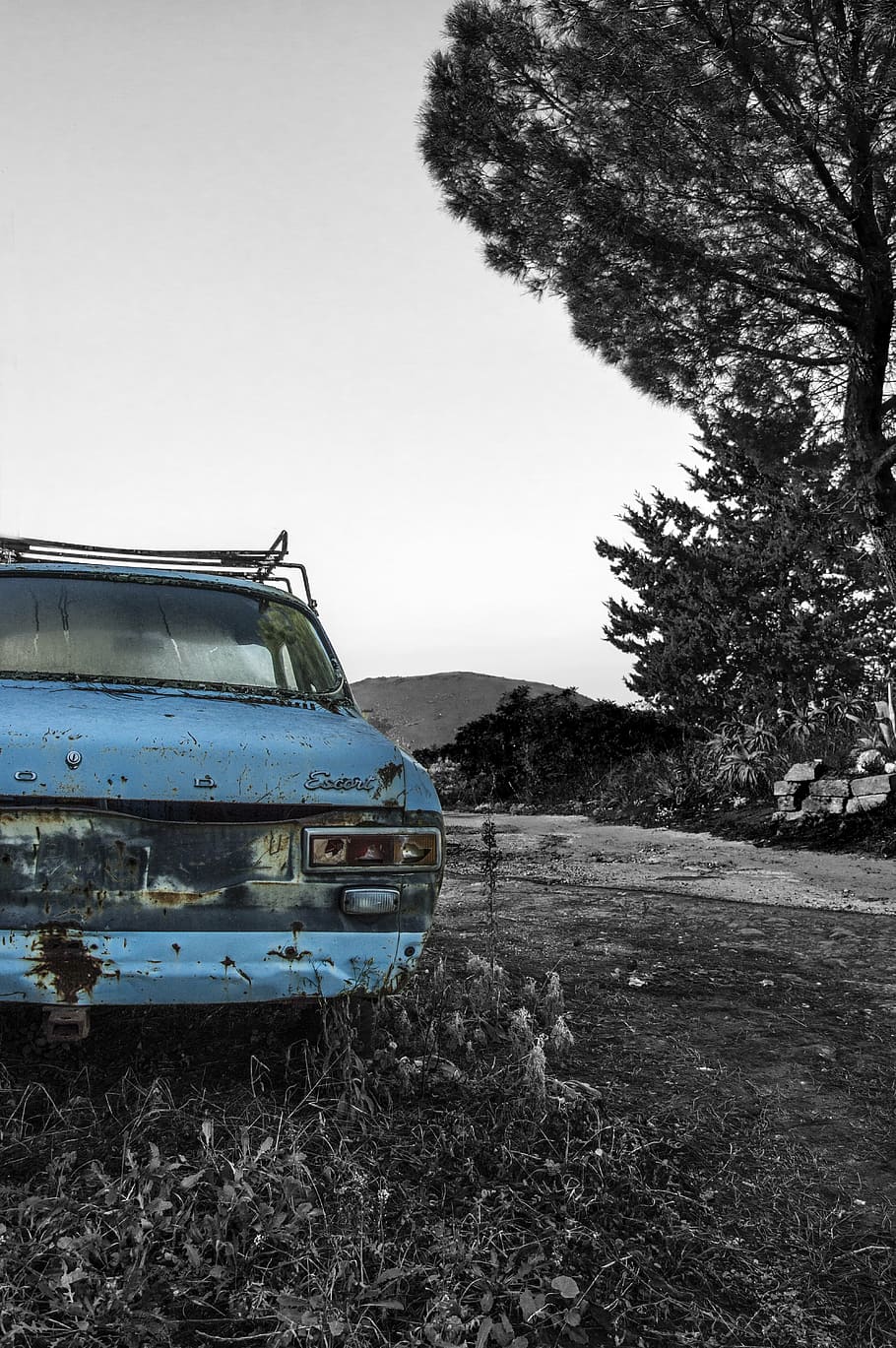 machine, blue, landscape, gray, icon, photo, mode of transportation HD wallpaper