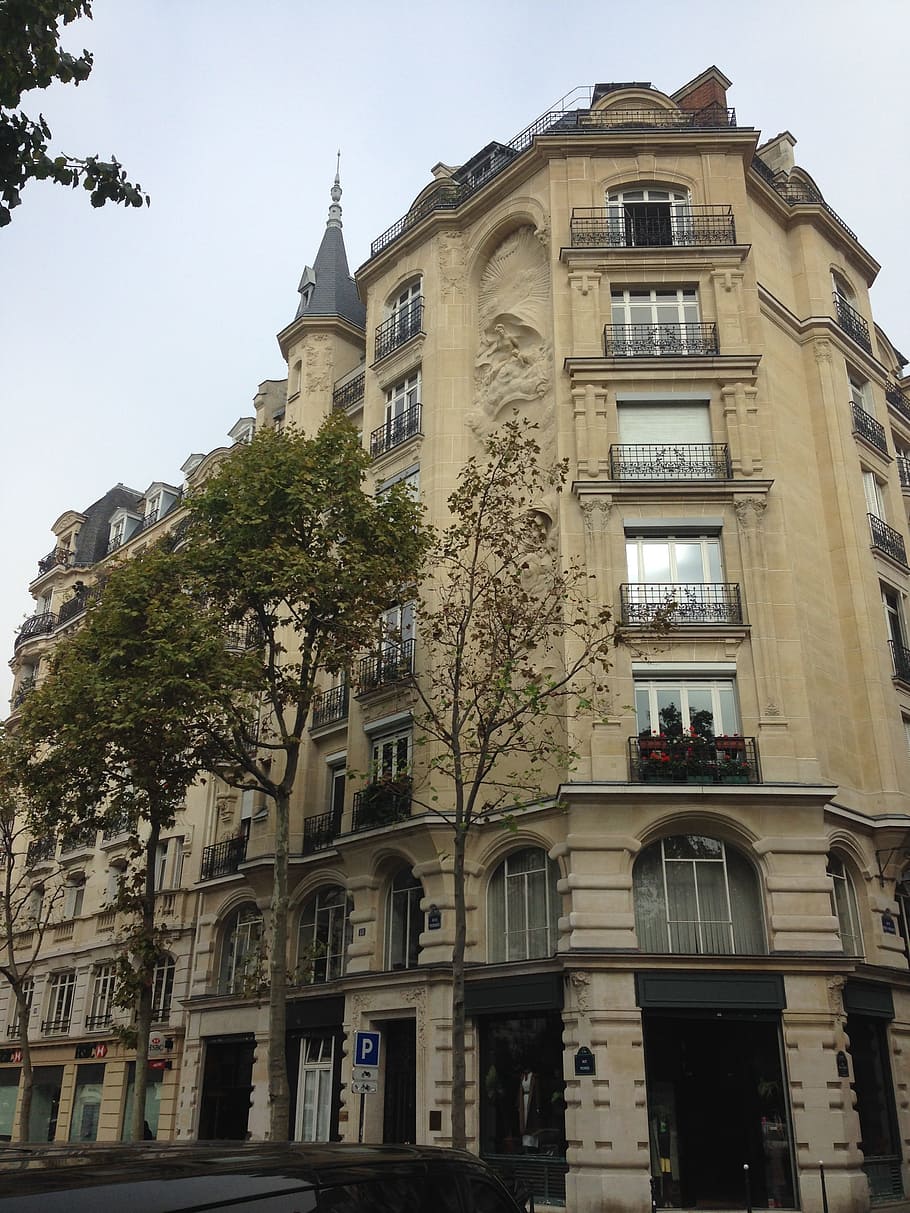 paris, third, arrondissement, building exterior, architecture HD wallpaper