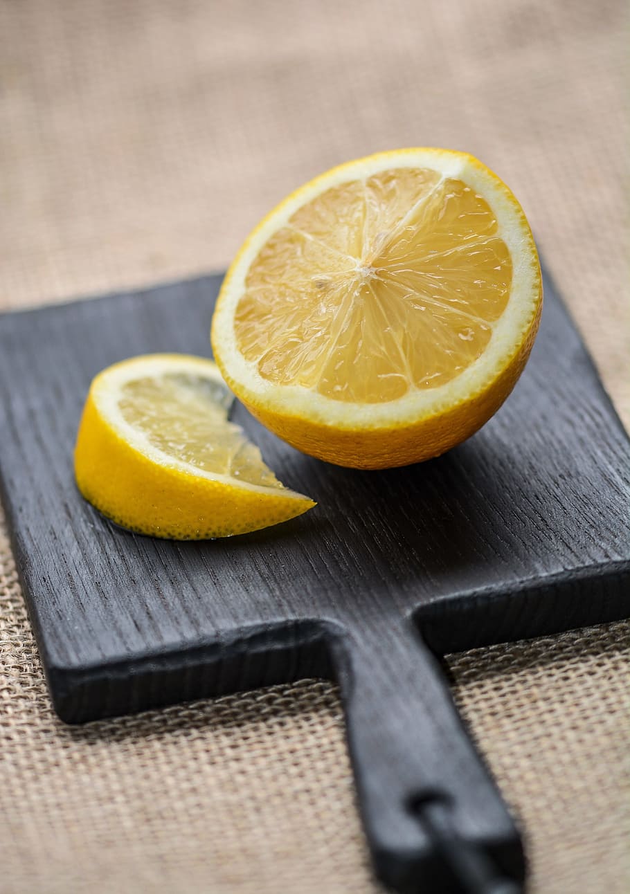 lemon, citrus, fruit, plant, wooden, slice, fresh, ingredient HD wallpaper
