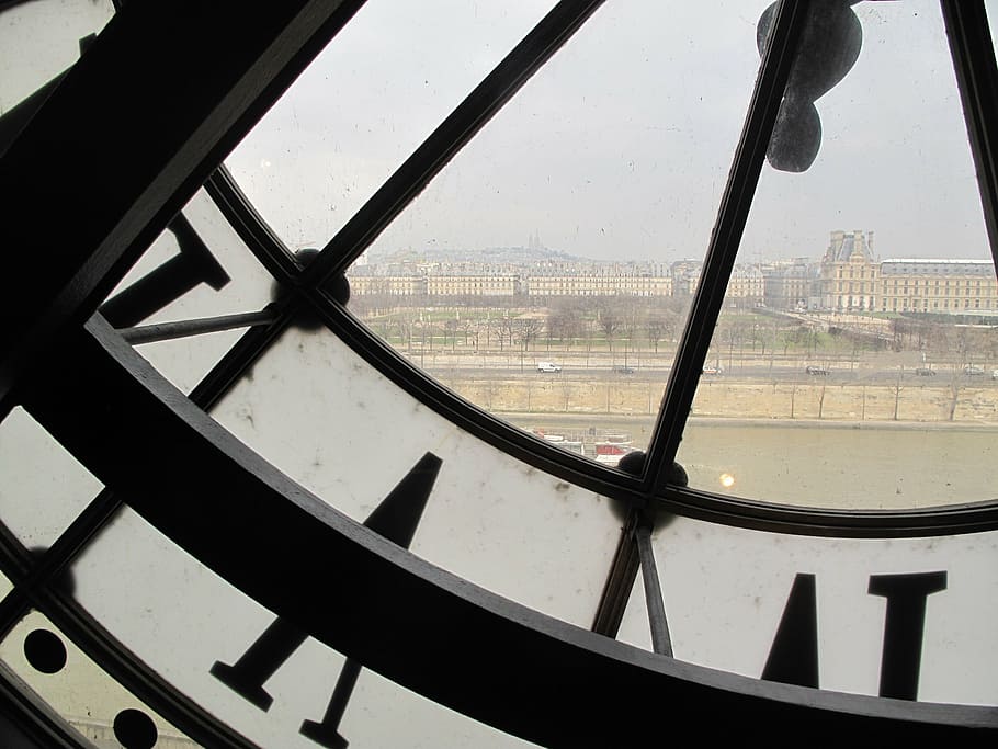 paris, orsay, museum, overview, clock, architecture, built structure HD wallpaper