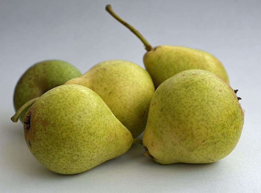pears, natural, fruit, fresh, food, healthy, juicy, delicious HD wallpaper