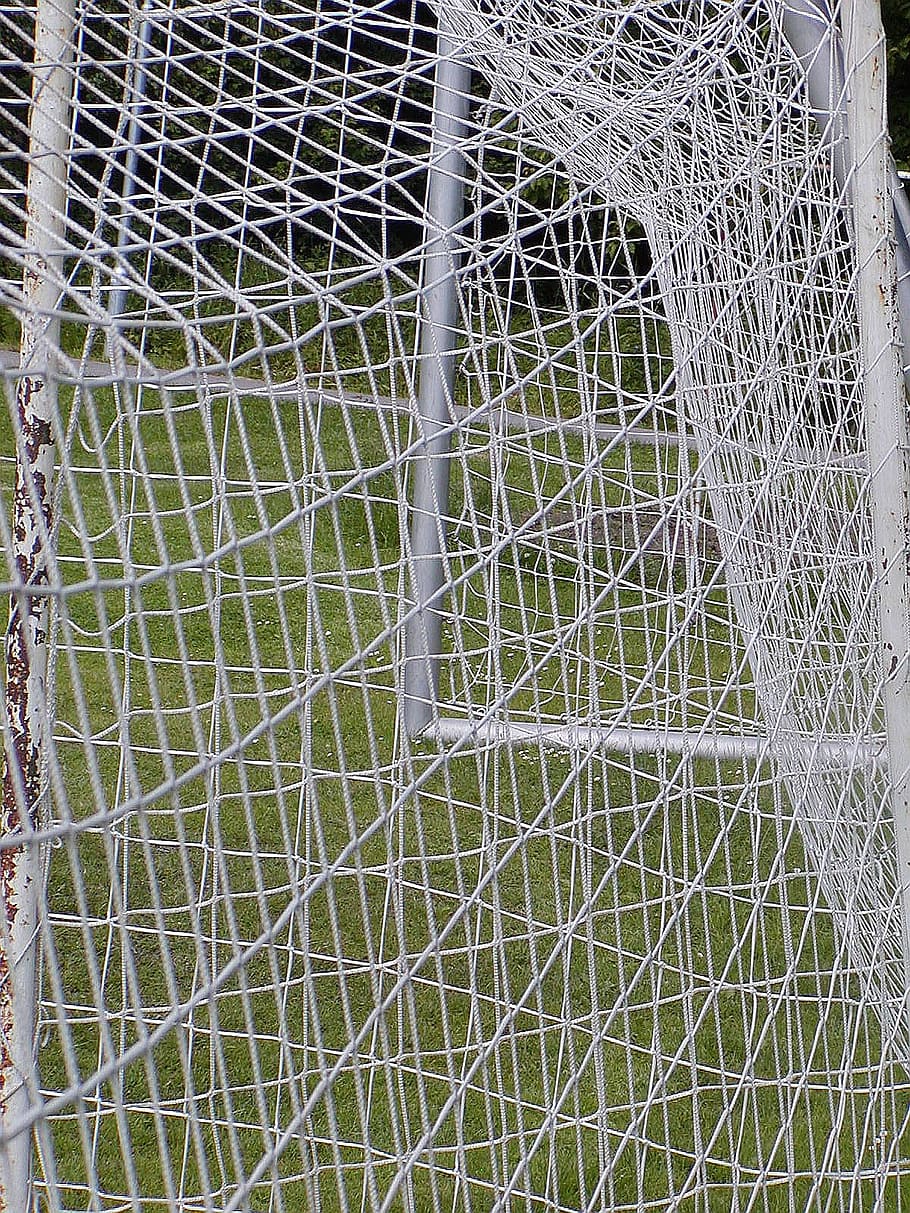network, white, thick, regular, shape, goal, football, full frame HD wallpaper