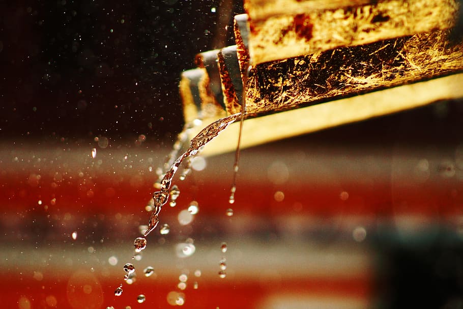 Rain, Water, Water, Drop, Raindrop, Natural, splash, bubble HD wallpaper