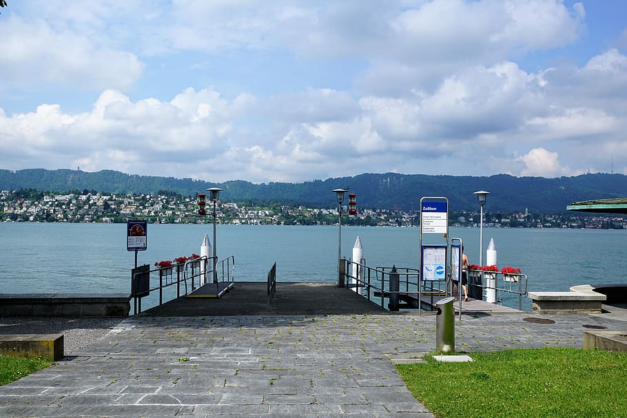 Zollikon, Landscape, Nature, Switzerland, canton, zurich, lake, HD wallpaper