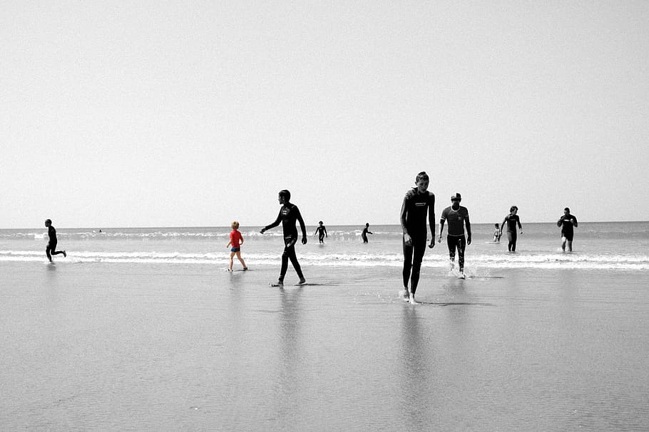 Surf, Board, Beach, Ocean, Sea, Sport, water, summer, surfboard HD wallpaper