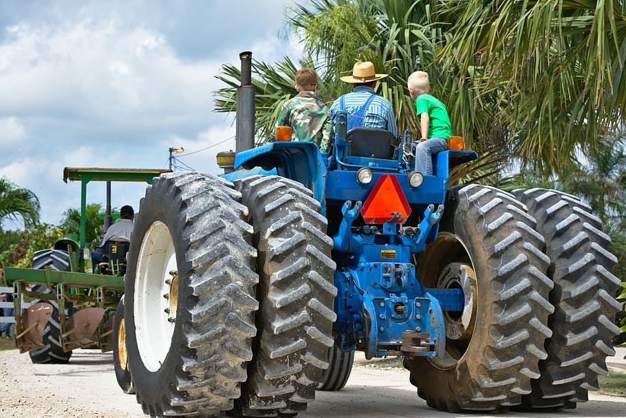 wheel, machine, transportation system, wide, tires, grip, farmer HD wallpaper