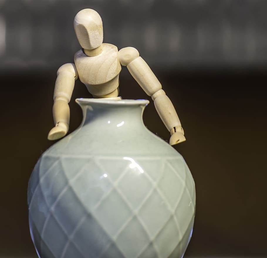 pottery, ceramic, container, art, clay, vase, people, earthenware HD wallpaper