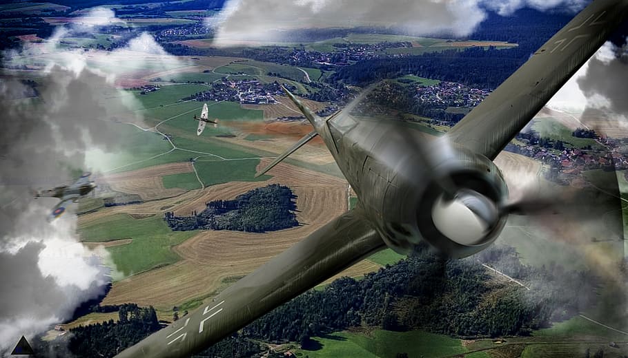 air, sky, fly, cloud, blue, weather, dom, flight, aircraft HD wallpaper