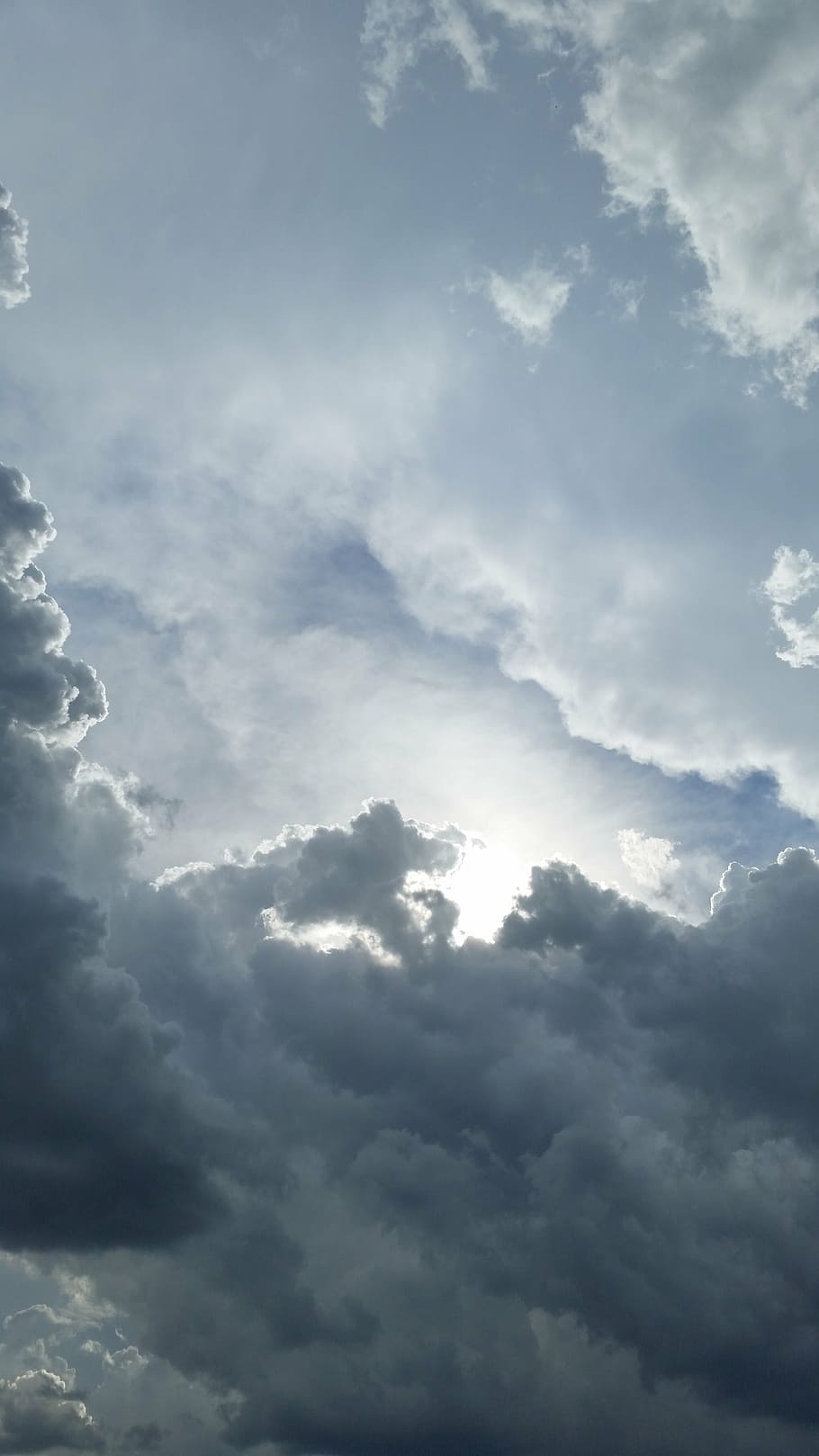 clouds, sky, sun, air, day, summer, sunlight, sunny, cloud - sky HD wallpaper