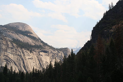 yosemite, half, dome, mountain, mountains, national park, usa HD wallpaper