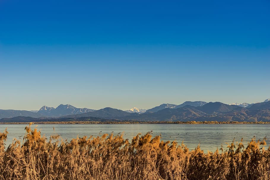 Alpine, Bavaria, Mountains, View, chiemgau, chiemsee, woman chiemsee HD wallpaper
