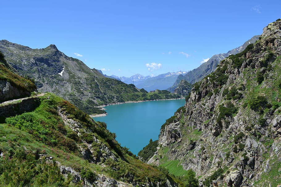 Mountain, Nature, Landscape, mountains, hiking, italy, montain HD wallpaper