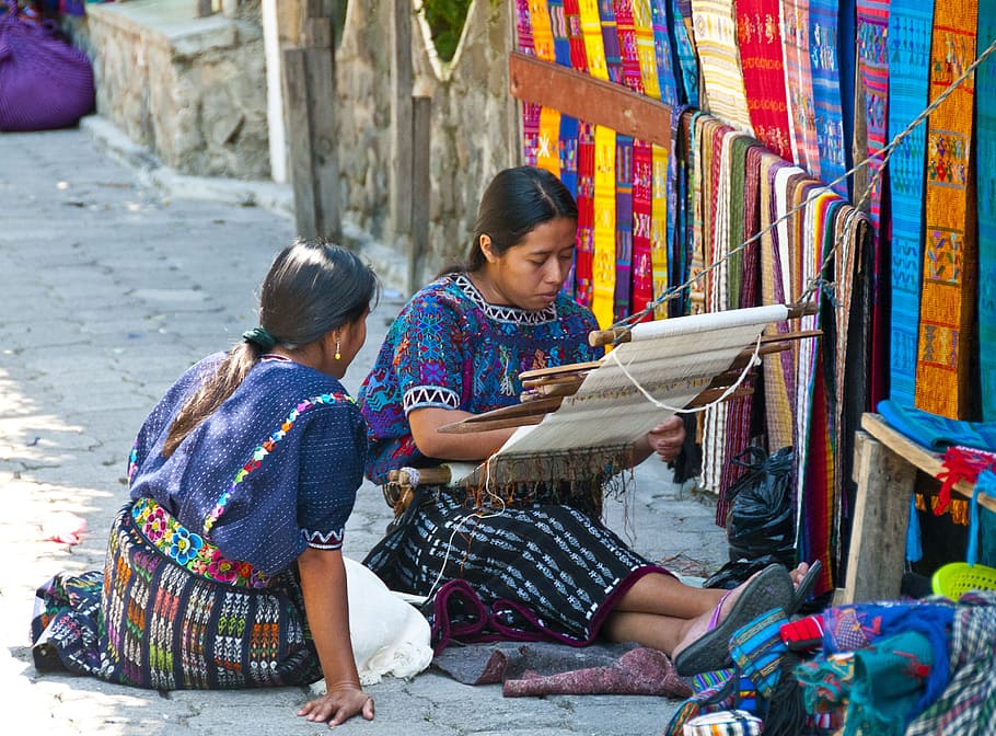 Guatemala, Atitlan, Women, people, cultures, asia, poverty, HD wallpaper