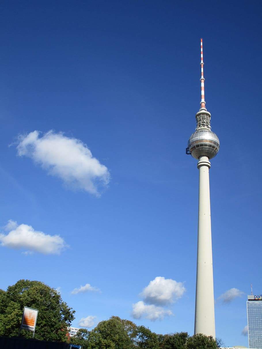 berlin, tv tower, alexanderplatz, places of interest, capital, HD wallpaper