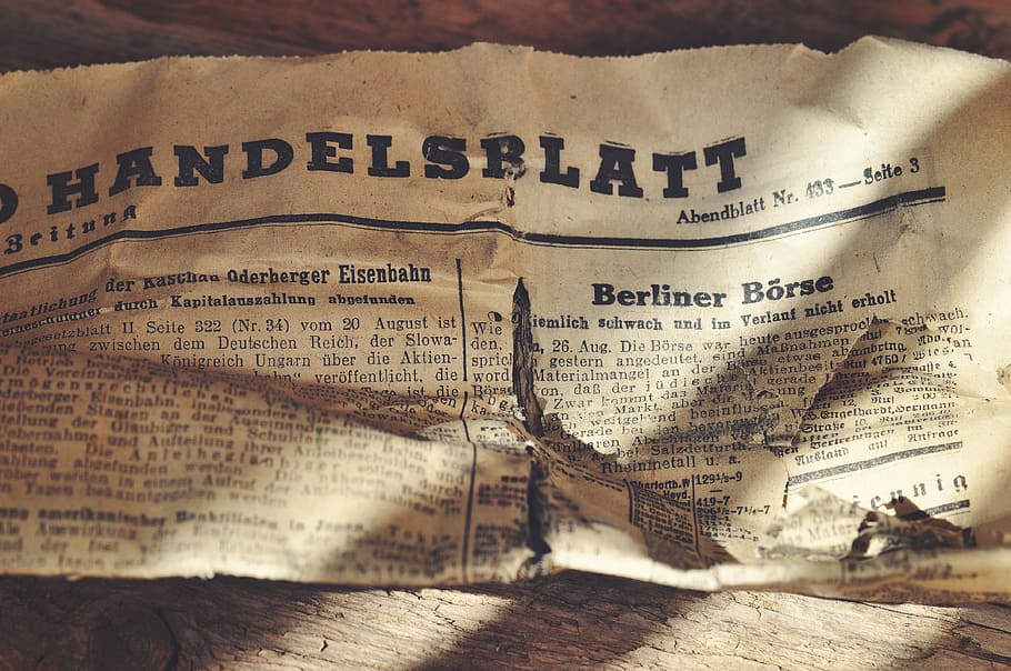 Handelsblatt Berliner Borse, newspaper, daily newspaper, font, HD wallpaper
